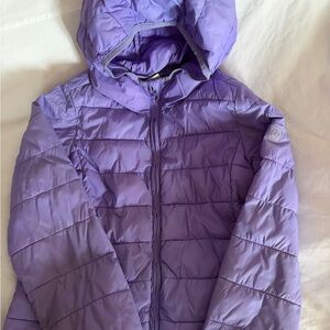 GAP Kids Lavender Puffer Jacket
